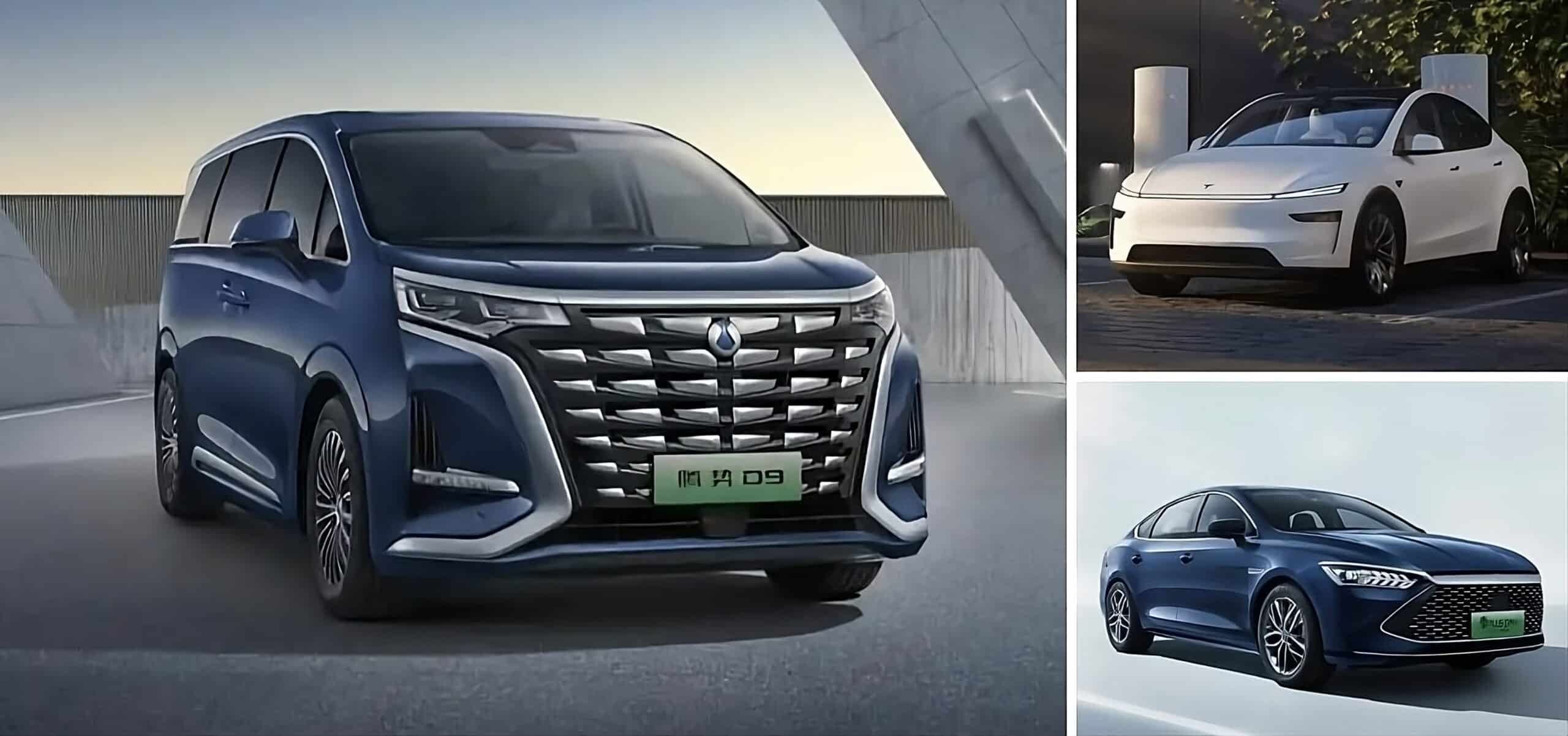 Best-selling sedan, SUV, and MPV in China in 2024