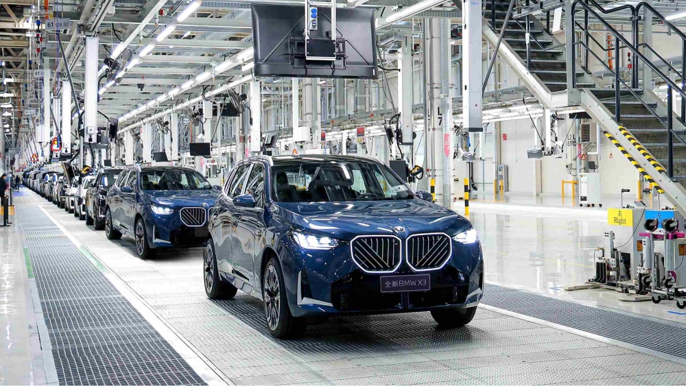 bmw x3 mass production china