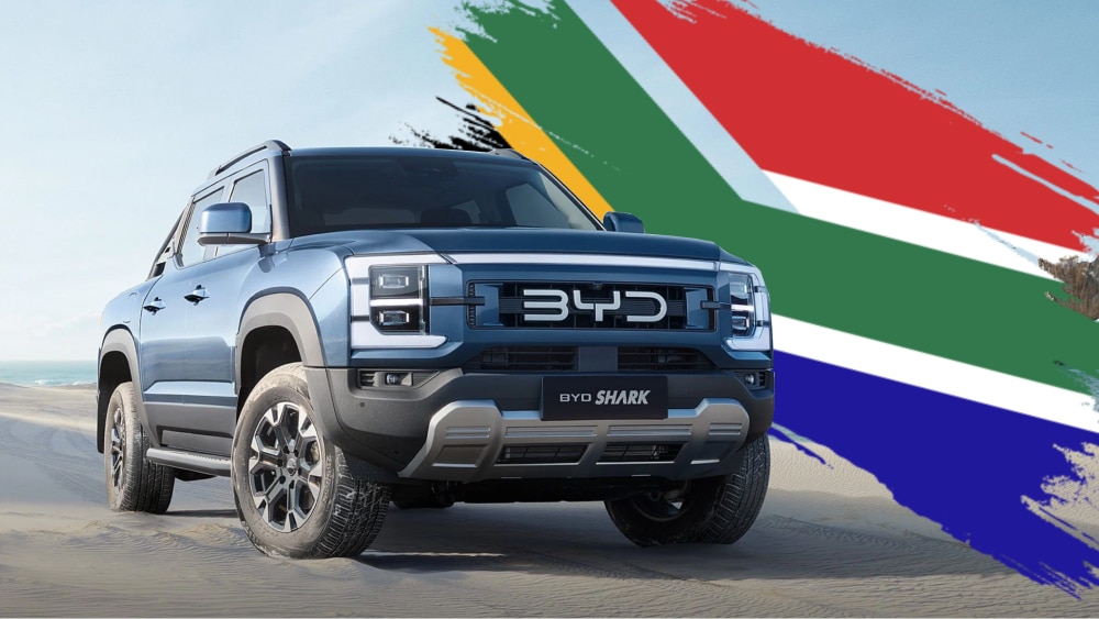 BYD to launch Shark pickup truck in South Africa in 2025