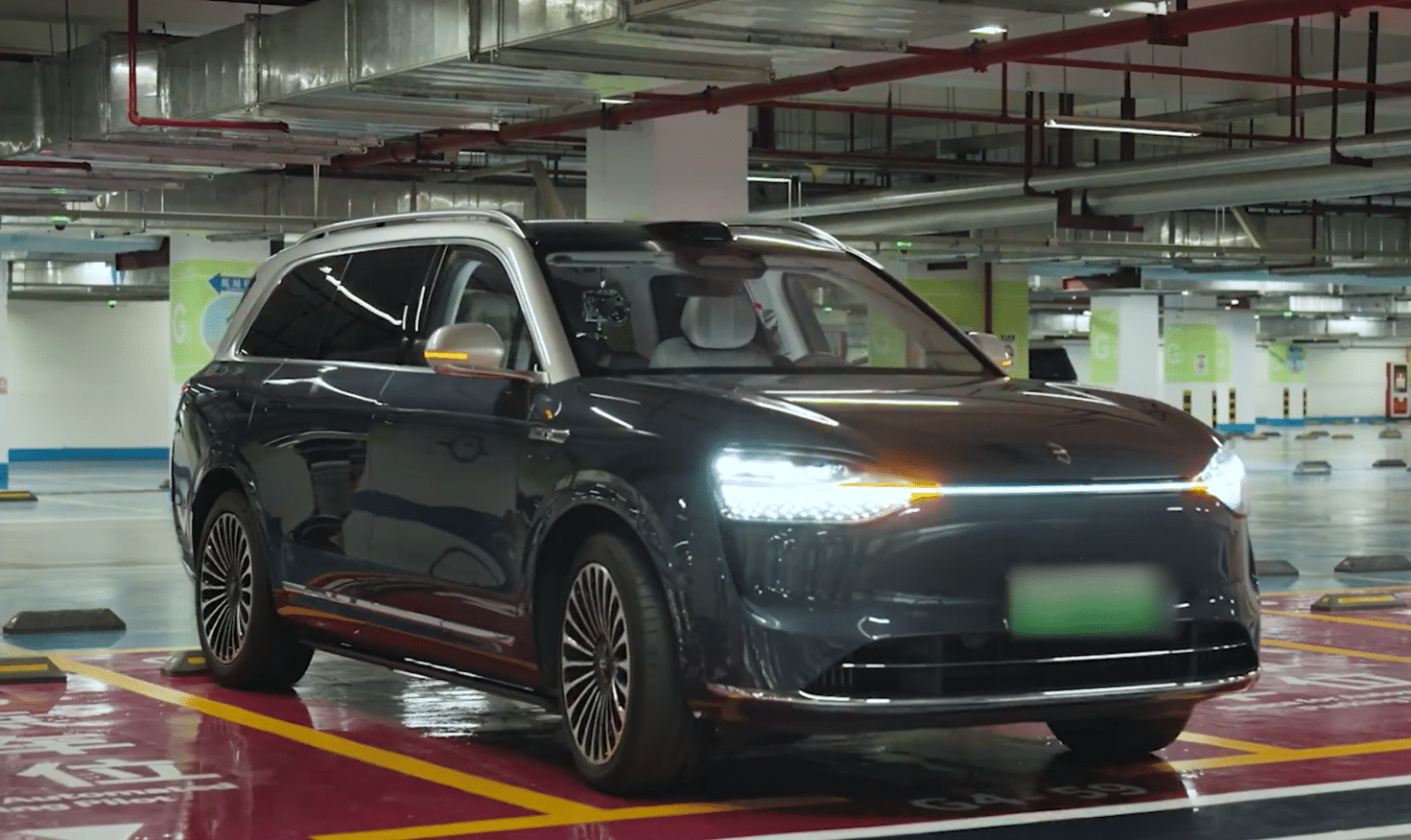 Huawei autonomous airport parking pilot