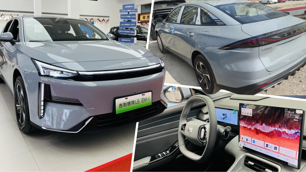 Geely Galaxy L6 EM-i reached dealers ahead of the sales start