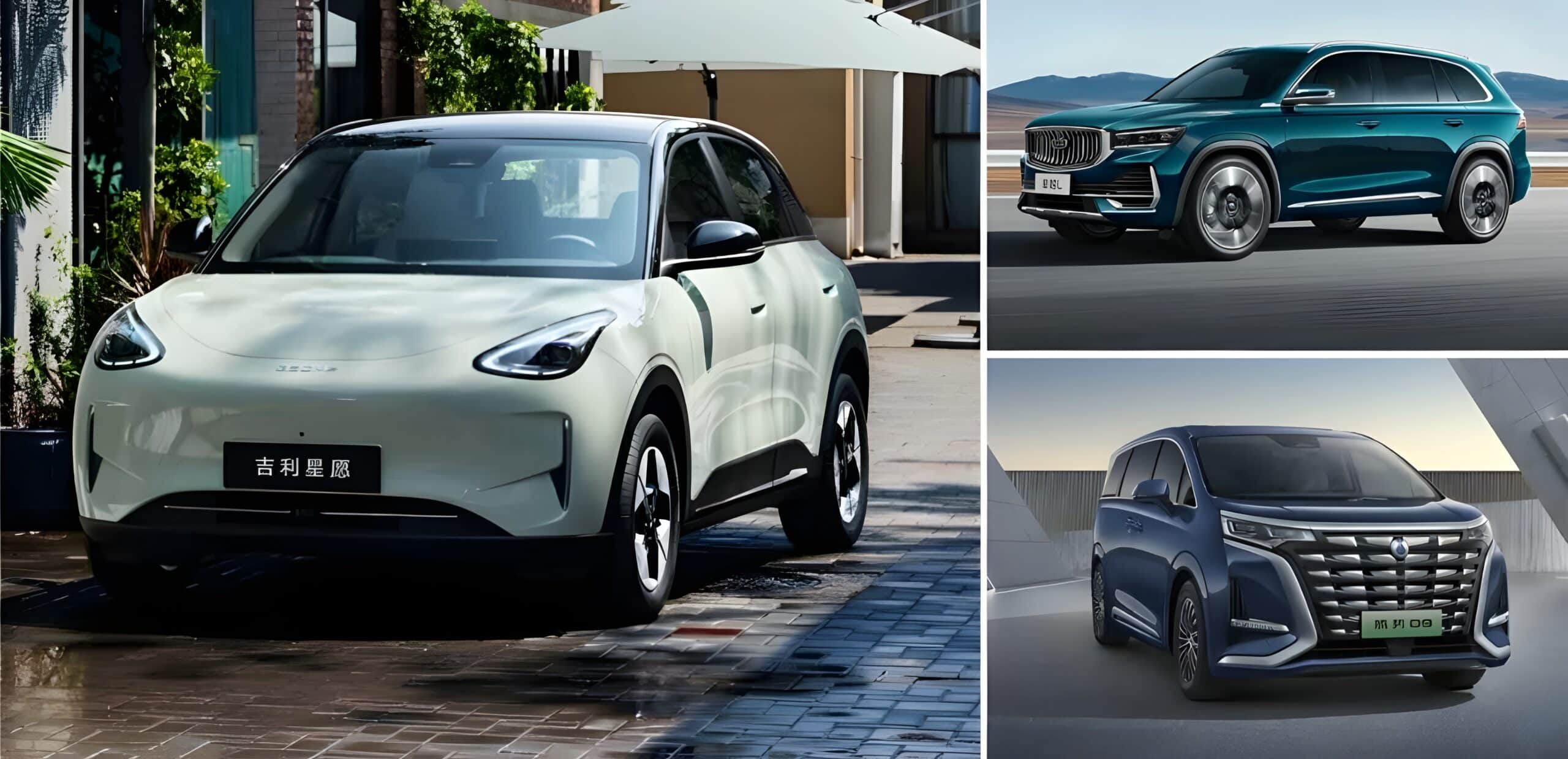 Best-selling sedan, SUV, and MPV in China in 2024