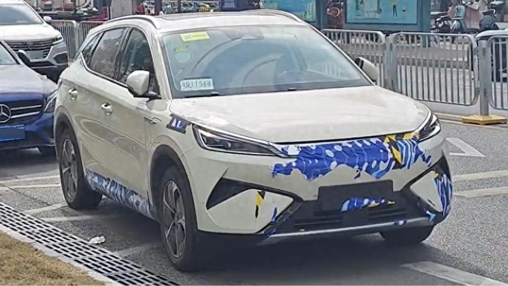 2025 BYD Atto 3 update was spotted in China ahead of launch