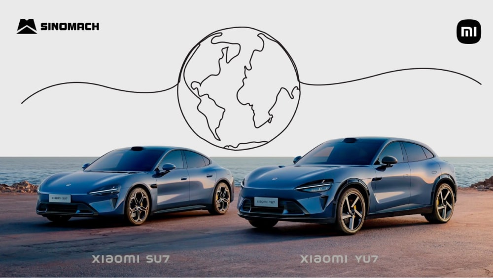 Xiaomi Auto partnered with a third-party company to export electric cars
